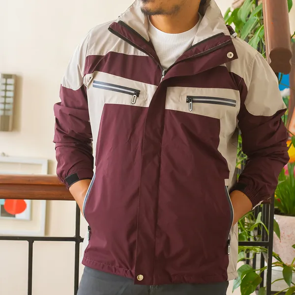 Waterproof Men's Duel Tone Jacket suitable for Summer